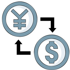 Exchange Rate Sticker