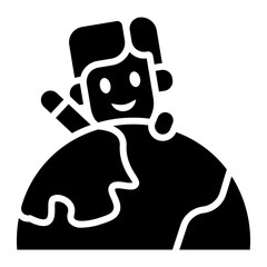 childrens day Solid icon