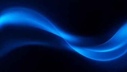 A light blue abstract design with flowing wave motion creates a digital wallpaper backdrop