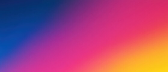 Colorful gradient background with vibrant hues of pink, blue, and yellow for design, marketing, and digital art projects creating visual impact.