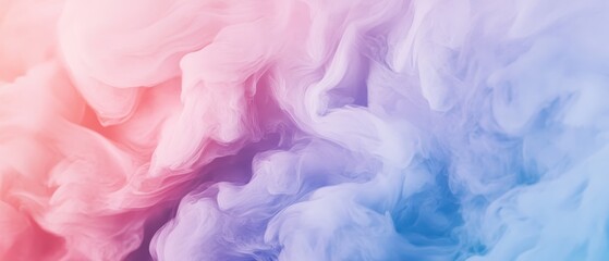 Fototapeta premium Colorful abstract background with soft pastel hues swirling together, perfect for creative designs, digital art, wallpapers, and modern aesthetics.