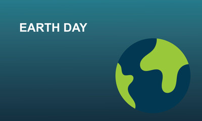 Earth Day concept background.  Vector for websites, mobile interfaces, presentations, banner, visual branding etc. Vector illustration. EPS 10