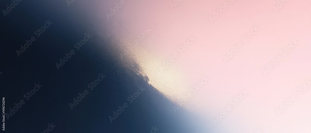 Poster ethereal abstract background with soft gradients and calming colors for web design, social media gra