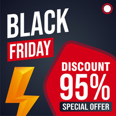 95% Off Promotion Banner - Biggest Clearance Offer