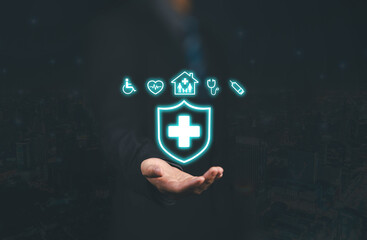 Health insurance planning is a family health care concept used to ensure safety in an emergency. The hospital business takes good care of our safety.
