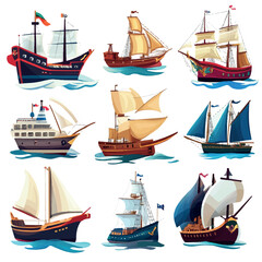 travel, ocean, yacht, boat, vector, sea, ship, sail, nautical, illustration, cruise, water, sailboat, vacation, drawing, vessel, yachting, marine, summer, regatta, sport, transport, design, transporta