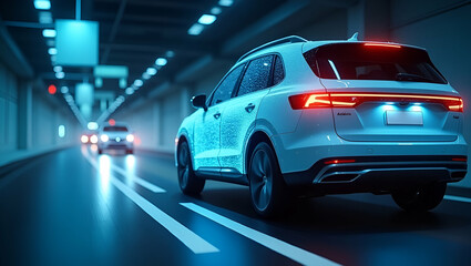 Professional Imagery of Agentic AI in Autonomous Vehicles: Showcasing Integrated Navigation Systems & Smart Tech Innovations for Dynamic Transportation Solutions in Photo Stock Concept