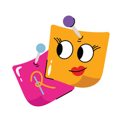 Sticky notes vector Sticker. Eps 10 file