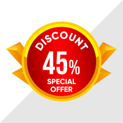 40% Sale Banner - Flash Discount Offer