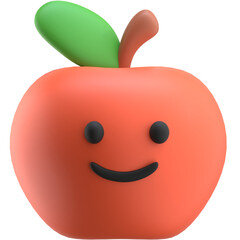 Apple Icon 3D