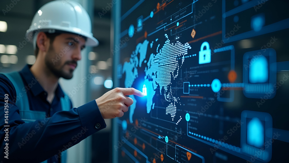 Poster advanced supply chain cybersecurity: continuous monitoring & risk management for securing global log