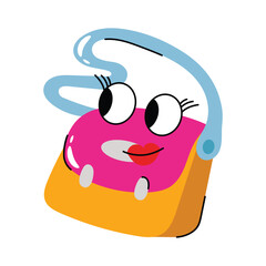 Bag vector Sticker. Eps 10 file