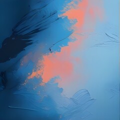 Vibrant 3D Abstract Dreamscapes Background. Texture.