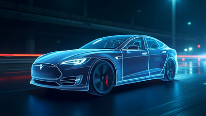 Innovative Electric Vehicle Insurance: Digital Claims, Advanced Risk Analytics & Customer-Centric Models for Modern Motorists in Photo Stock Concept