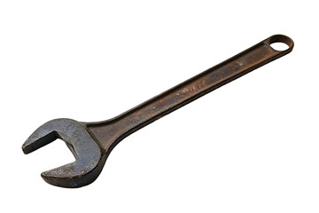 Rusty adjustable wrench
