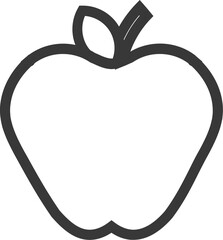 Apple Vector Icon Stock Illustration