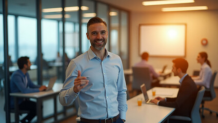 Transformative Strategic Company Training Program: Advanced Learning Modules & Interactive Workshops for Career Growth in Photo Stock Concept with Left Space