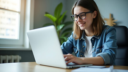 Empower Your Digital Literacy: Combat Cyberbullying with Skills for Secure Online Communication - Photo Stock Concept with Left Space