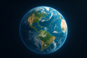 Earth in space