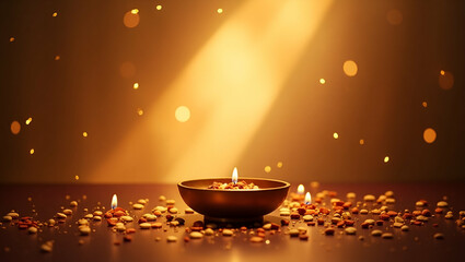 Elegant Vesak Almsgiving Ceremony: A Harmonious Blend of Ritual Practices and Cultural Tribute, Featuring Refined Composition and Ample Empty Space for Photostock Use.