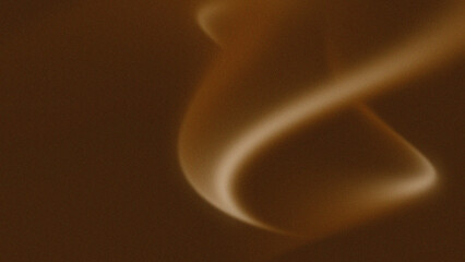 Brown gradient background wavy shapes.