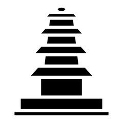 Fototapeta premium hinduism Solid icon