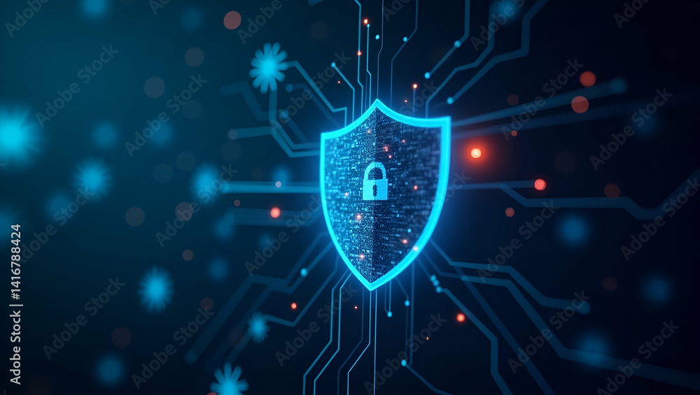 Aufkleber high-quality stock images of antivirus software functionality: advanced malware detection, real-time