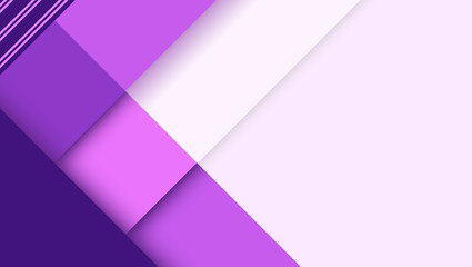 Obraz premium Abstract Background Soft Gradient Purple Color Geometric Shapes Background
