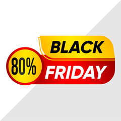 80% Discount Offer Banner - Super Clearance Sale