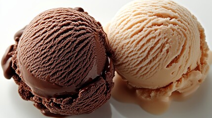 Fototapeta premium chocolate ice cream