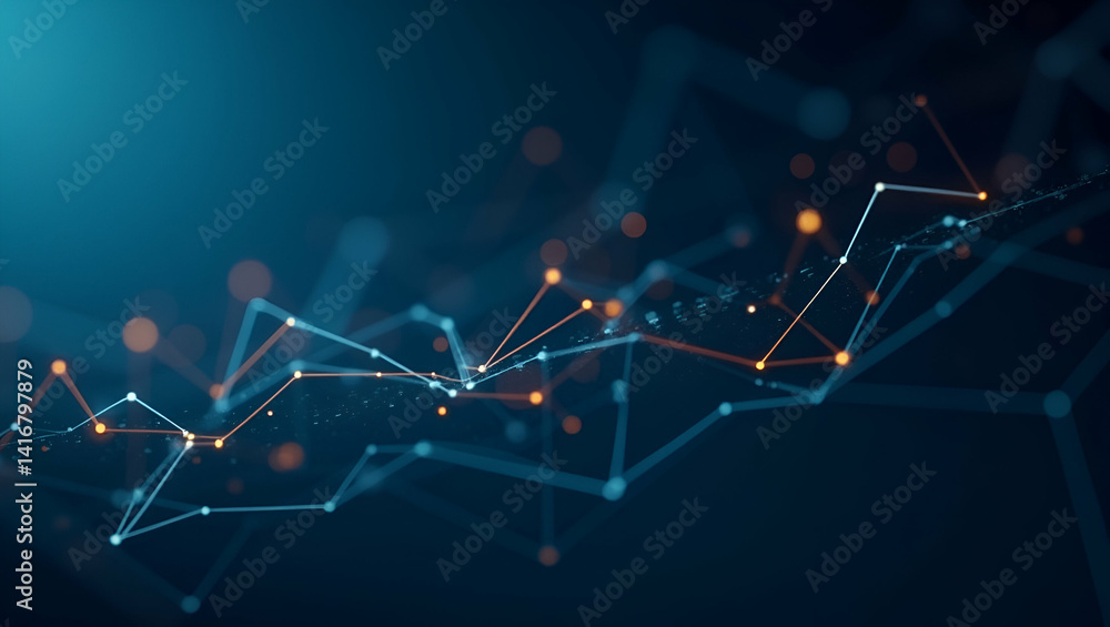Poster innovative data analytics: advanced algorithmic techniques for superior photo stock imagery - cluste