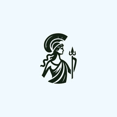 Athena Lady Logo