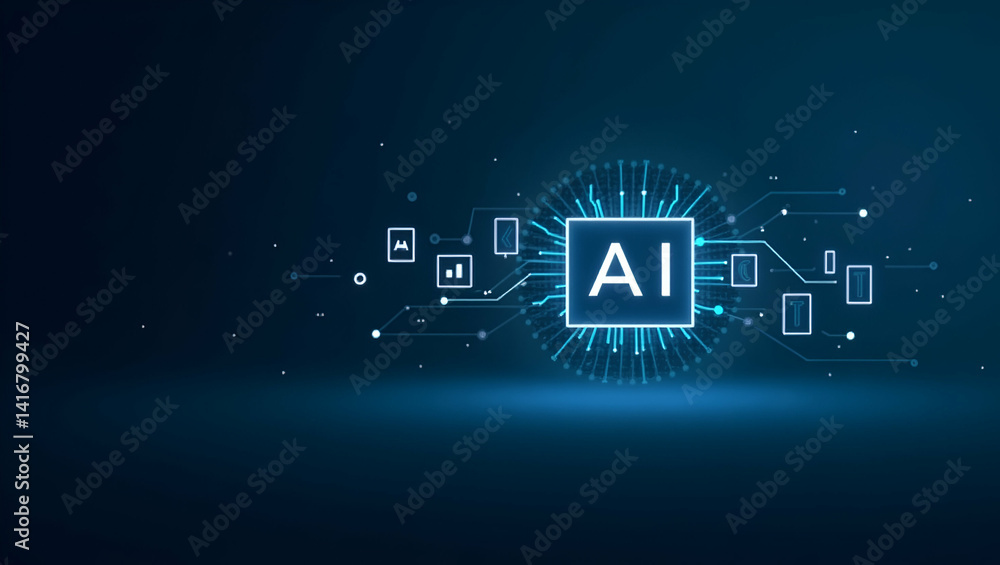 Poster transform your business with advanced agentic ai solutions: drive innovation in digital photostock v
