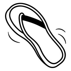 Trendy Sandal Season vector AI design &ndash; perfect for summer-themed digital projects, microstock, and creative marketing content.