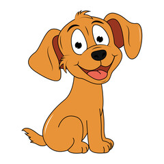 Cute Dog Animal Cartoon
