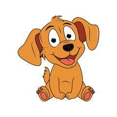 Cute Dog Animal Cartoon