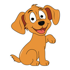 Cute Dog Animal Cartoon