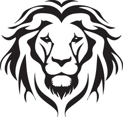 LION HEAD VECTOR ILLUSTRATION. It's a unique illustration of a lion head.  The king of the jungle with this unique lion head vector illustration! Perfect for games, animal logos, wild animal designs, 