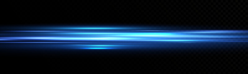 Light blue motion, cyan glowing neon lines.glow abstract shine light effect starburst beam sunshine glowing isolated image.