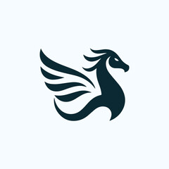 Pegasus symbol logo