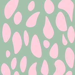 Abstract Shapes, Colorful Seamless Pattern