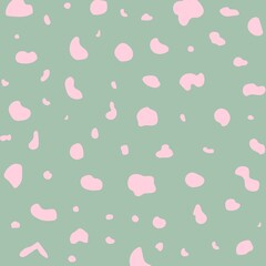 Abstract Shapes, Colorful Seamless Pattern