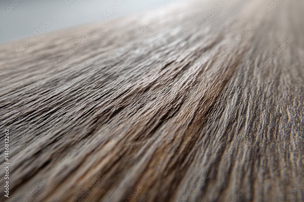 Poster close up of textured luxury wood with plain color highlighting its natural grain and intricate detai