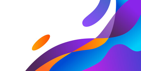 abstract colorful wave background design