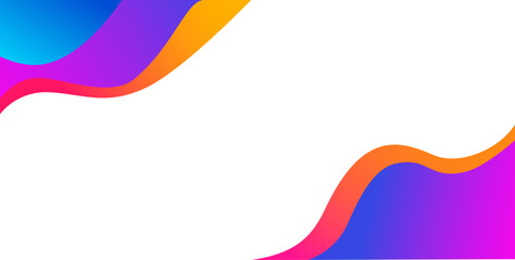 trendy wave gradient background