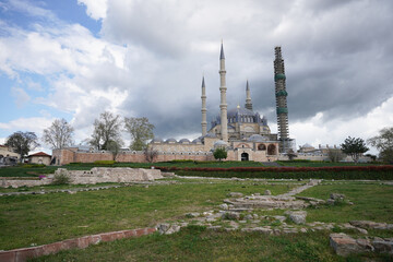 Selimiye Mosque in Edirne, Turkiye