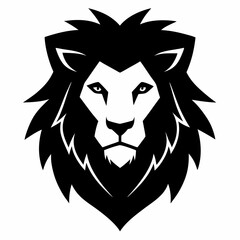 lion head vector illustration