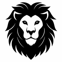 lion head vector illustration