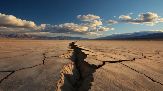 Fault lines under pressure, releasing built-up energy and triggering earthquakes