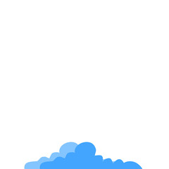 Fototapeta premium Cloud Vector Illustration